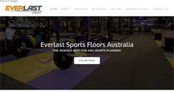 Desktop Screenshot of everlastsportsfloors.com.au